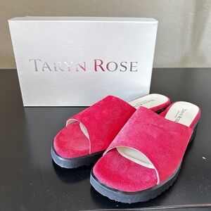 Taryn Rose Tansy- Suede Sandals. Size 39. NWT